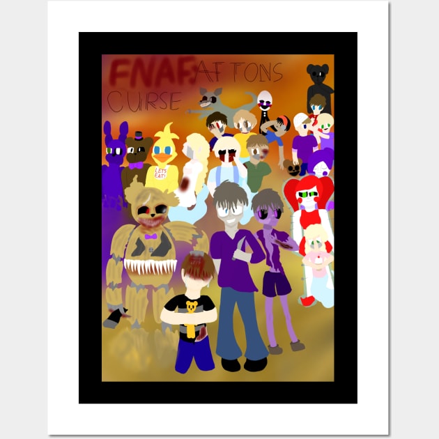 Fnaf: Aftons Curse Wall Art by HeyItsGrace